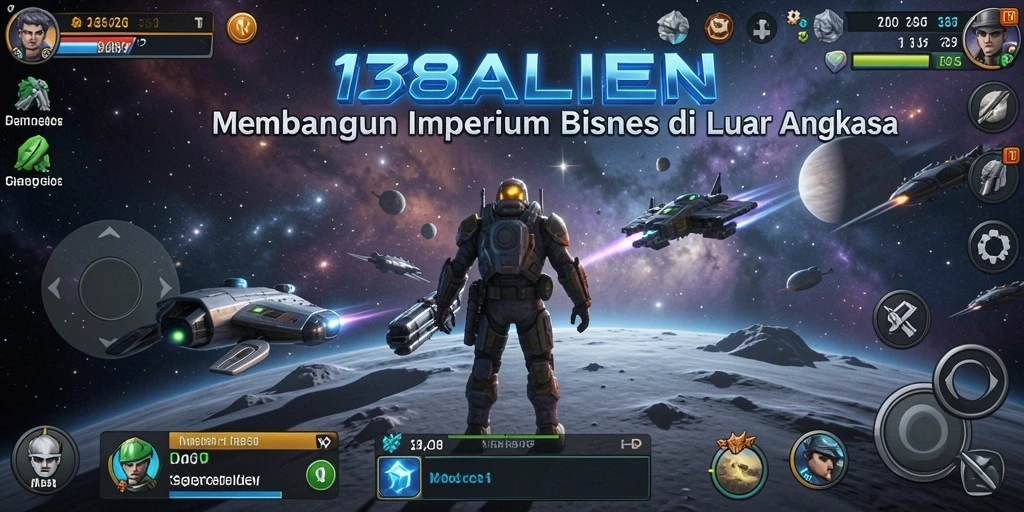 Tampilan dinamis gameplay 138ALIEN dengan elemen Tycoon yang menarik.