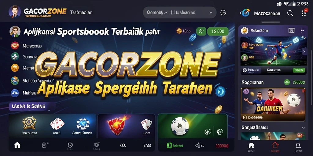 Tampilan menarik dari GACORZONE yang menunjukkan pengalaman taruhan sportsbook.