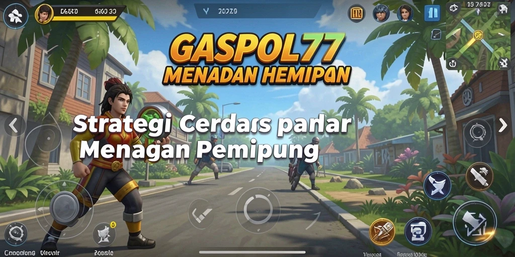 Screenshot menunjukkan aksi seru dalam gameplay GASPOL77.