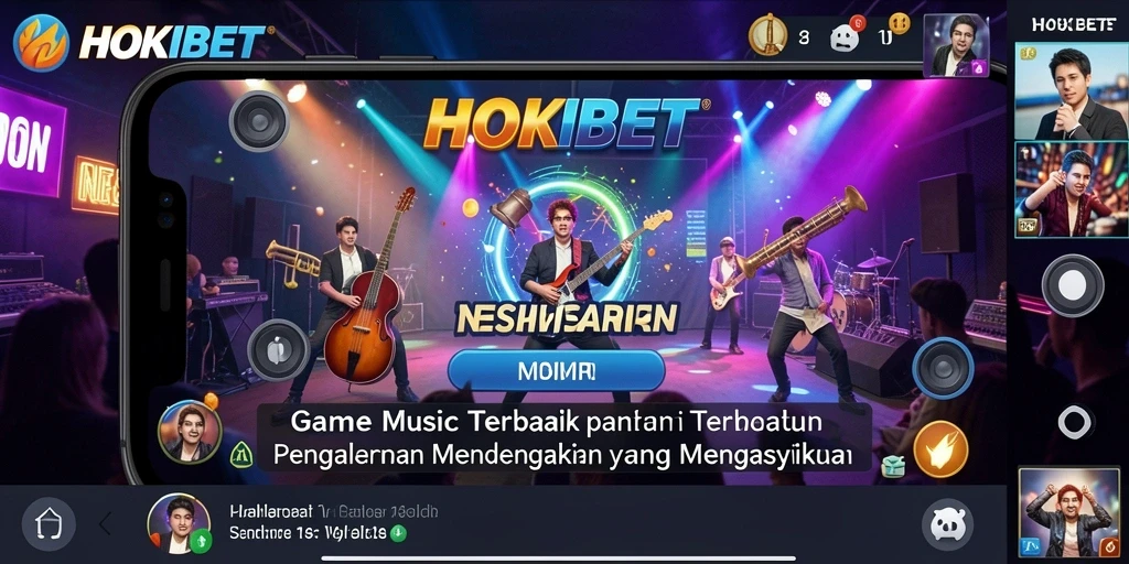 Tampilan gameplay HOKIBET yang penuh warna dan interaktif.