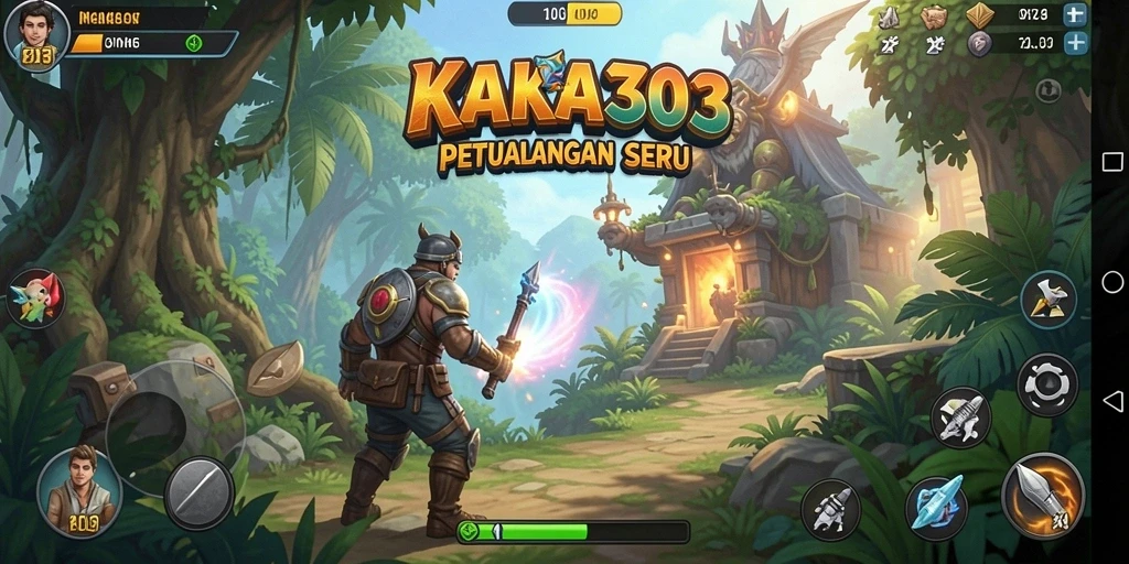 Tampilan menarik dalam gameplay petualangan KAKA303.
