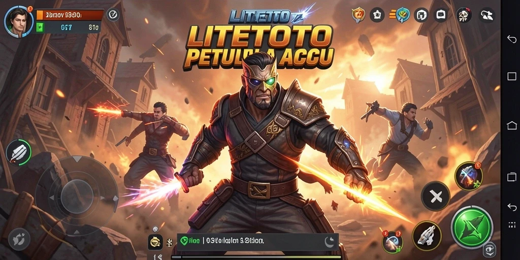 Gameplay LITETOTO yang penuh aksi dan tantangan seru.