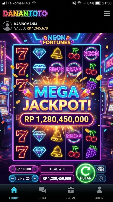 Halaman detail aplikasi di danantoto menampilkan informasi lengkap.